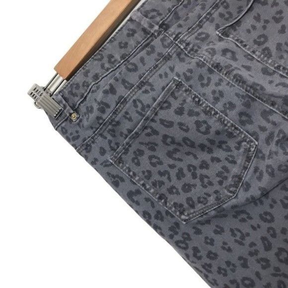 H&M Cheetah Print Skinny Jeans Size 6 - Picture 6 of 9